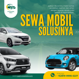 sewa mobil Bali lepas kunci
