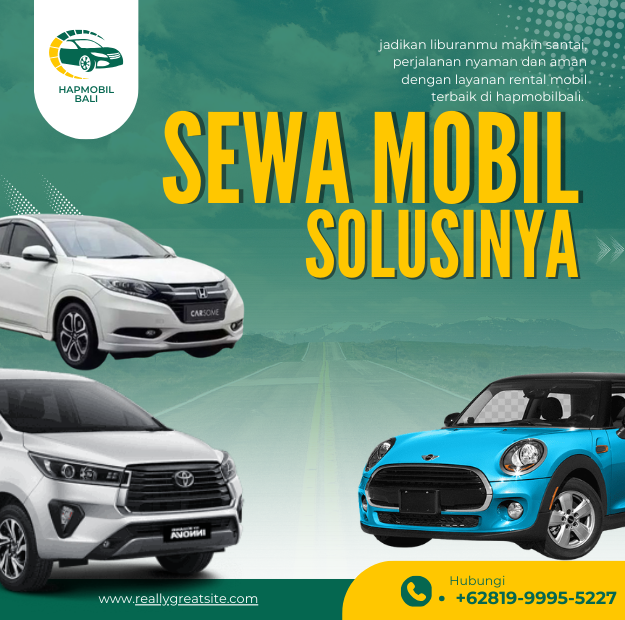 sewa mobil Bali lepas kunci